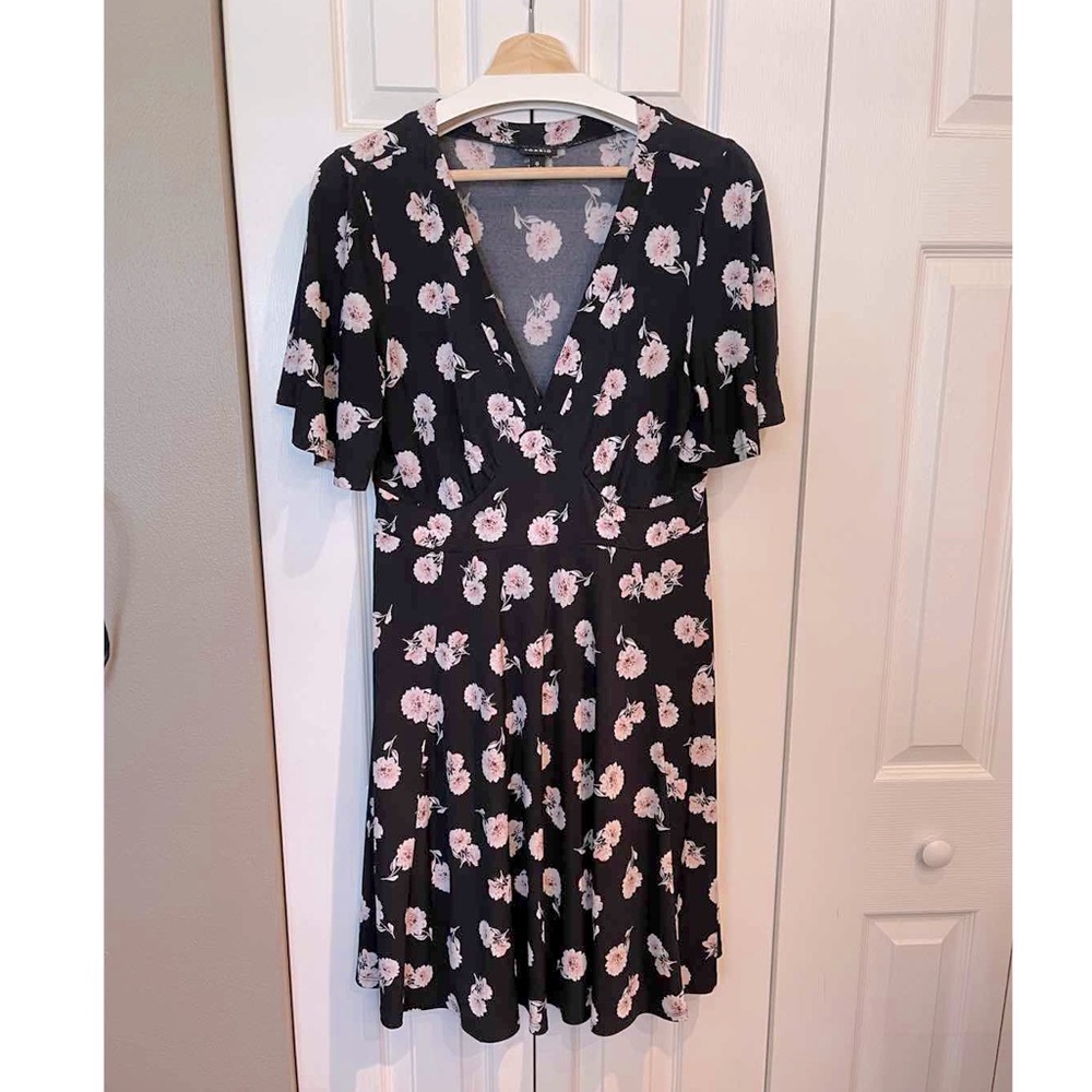 Torrid Black Floral Dress